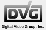 Stylized DVG logo for Digital Video Group